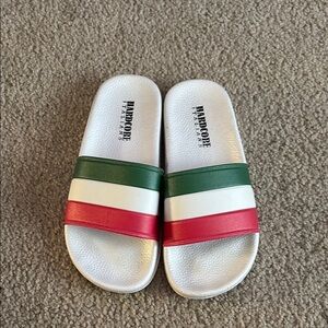 Hardcore Italian Slide sandals size 6